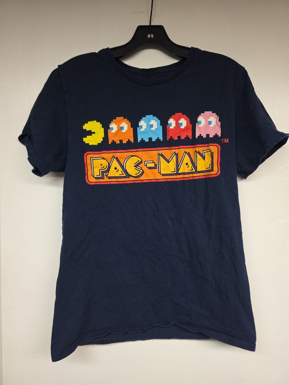 Pac-Man Unisex Officially Licensed Retro Vintage Video Arcade Game Tee T-Shirt M
